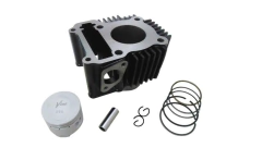 Kit Cilindro Pistão Aneis Pino Trava Crypton 105