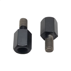Adaptador Espelhos M10 Fêmea Direita M8 Macho Esquerda