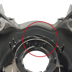 Bloco Óptico Farol Pisca Laranja Com Detalhe Titan 150 MIX - comprar online