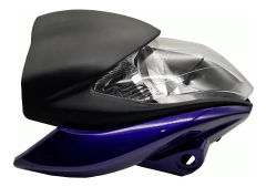 Kit Carenagem Farol Roxo Melc Com Detalhe Cb 300R 2011 - Sf Motos