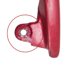 Alça Traseira Vermelha Com Detalhe Traxx Joto 125 na internet