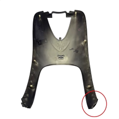 Carenagem Frontal Inferior Preta Quebrada Iros Vintage 150 na internet