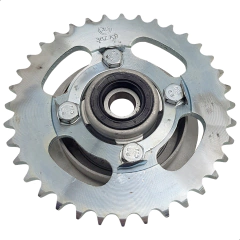 Flange Coroa Completa Roda Traseira Iros Moving 125 Esd - Sf Motos