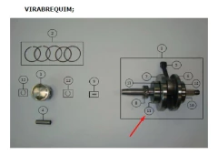 Rolamento Radial Virabrequim Esquerdo Iros One 125 na internet