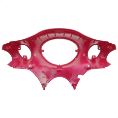 Carenagem Frontal Superior Vermelha Detalhe Iros Vintage 150 - Sf Motos