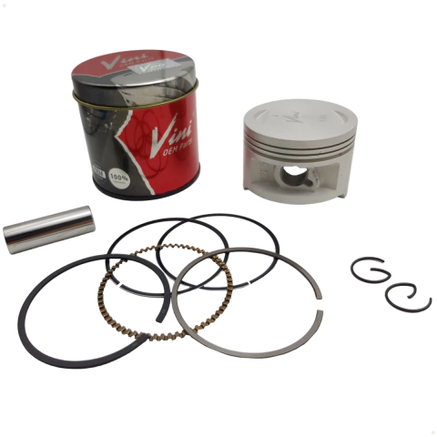Kit Pistão Anéis Pino Trava Vini Yes 125 Intruder 125 1.00