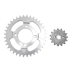 Kit Coroa 36 Pinhão 15 Brandy Haojue Nex 110 na internet