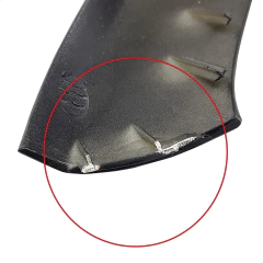 Carenagem Frontal Inferior Preta Quebrada Iros Vintage 150 - comprar online