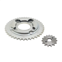 Kit Relação Corrente Coroa Pinhão Kansas 150 Todos Os Anos na internet