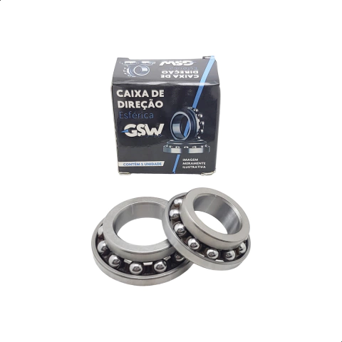 Caixa Direção Esférica Fazer Lander Tenere XT XJ-6 TTR Burgman Intruder Bandit