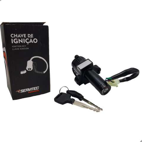 Chave Ignição Completa NX 150 200 Ano 1989 Até 2002