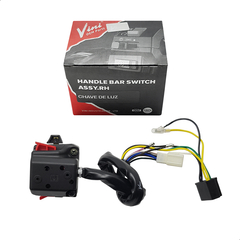 Interruptor Luz Esquerdo Vini XTZ 125 E K Ano 2000 A 2016