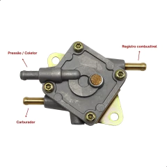 Bomba Combustível Comet Gt Gtr E Mirage 250 Carburada - comprar online