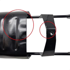 Suporte Inferior Pára-Lama Traseiro Fym 250 Todos Os Anos - comprar online