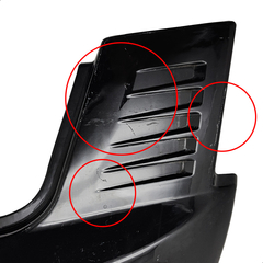 Carenagem Direita Preta Kasinski Flash 150 com Riscos - comprar online