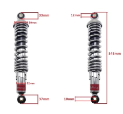 Par Amortecedor Traseiro Far Kasinski Flash 150 2006/2008 - comprar online