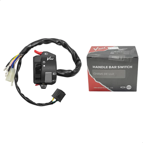 Interruptor Chave Luz Vini YS 250 Fazer De Ano 2011 A 2015