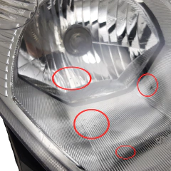 Farol Completo Com Detalhe Original Iros Matrix 150 na internet