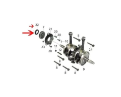 Kit Retentor Magneto E Virabrequim Original Traxx Shark 250 na internet