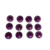Chaton redondo 10mm - 100 unidades - loja online