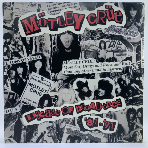 LP Motley Crue - Decade Of Decadence - comprar online