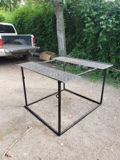 Soporte para llevar dos karting en trailer o pick up - Caballete en internet