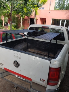 Imagen de Soporte para llevar dos karting en trailer o pick up - Caballete