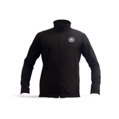 Campera de Softshell Frisada con logo - Negra - comprar online