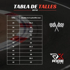 Imagen de Botas de Karting - Automovilismo - Sim Racing de Competición - RideMax