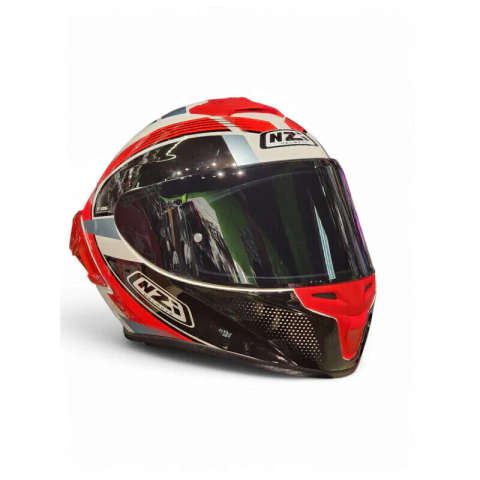 Casco Integral NZI Trendy 3 Rapid White - Red - Blue - comprar online