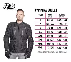 CAMPERA MOTO HOMBRE LARGA TANK BULLET - comprar online