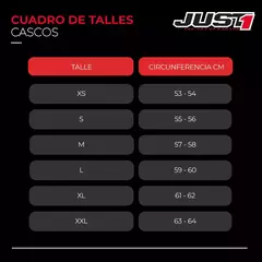 Imagen de CASCO ENDURO CROSS J38 KORNER JUST 1 - NARANJA/NEGRO