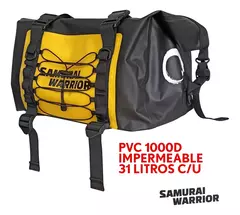 Juego Alforjas Impermeable 31 Lts Moto Ruta Samurai Warrior - tienda online