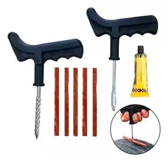 Kit Para emparchar neumáticos sin cámara - Moto-cuatri-auto