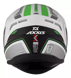Casco Axxis Draken Mythic A6 Verde Fluor en internet