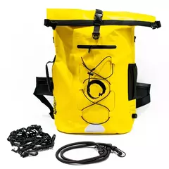 Imagen de Mochila Estanco Impermeable Samurai Warrior 35/55 Lts Amariilo