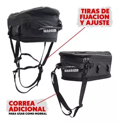 Bolso Trasero Samurai Warrior Expansible 28 Lts - RideMax