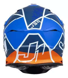 CASCO ENDURO CROSS J39 THRUSTER – AZUL/ NARANJA/ BLANCO MATE en internet