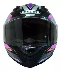 Casco Zeus Helmets Integral Gj 821 BH13 Violeta Mate en internet
