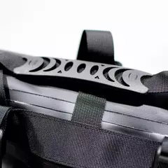 Mochila Estanco Impermeable Samurai Warrior 35/55 Lts Negra - RideMax