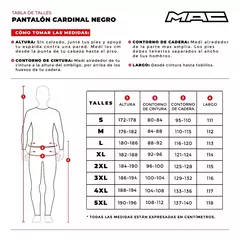 Pantalón Cordura Mac Cardinal
