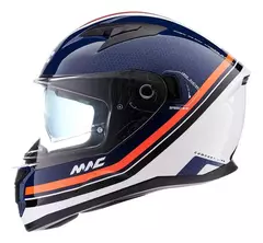 Casco MAC FF 825 Speed 2.0 Bold Integral Doble Visor - RideMax