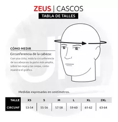 Casco Zeus Helmets GJ-811 AL51 Integral
