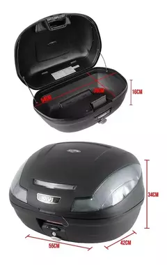 Baúl Givi Top Case 47 Lts Simply III Tech en internet