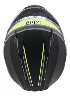 Casco MAC FF M67 BASS SPOON - Amarillo Gris Mate. - comprar online