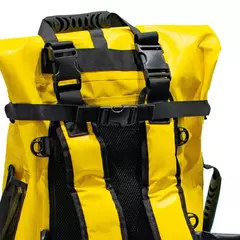 Mochila Estanco Impermeable Samurai Warrior 35/55 Lts Amariilo en internet