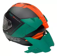 Casco Axxis Hawk Sv Evo Spear B4 Doble Visor y Deflector Trasero - tienda online