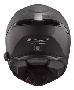 Casco LS2 FF 808 Stream II Solid Negro Mate en internet