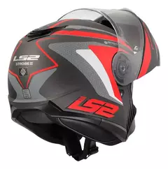Casco LS2 FF908 Strobe Phantom Tit Gris / Rojo Mate - tienda online