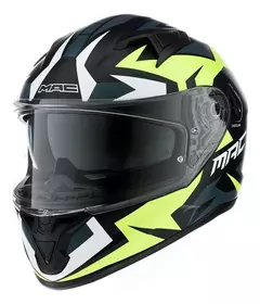 Casco MAC 825 Speed 2.0 Tame Amarillo / Gris Brillo